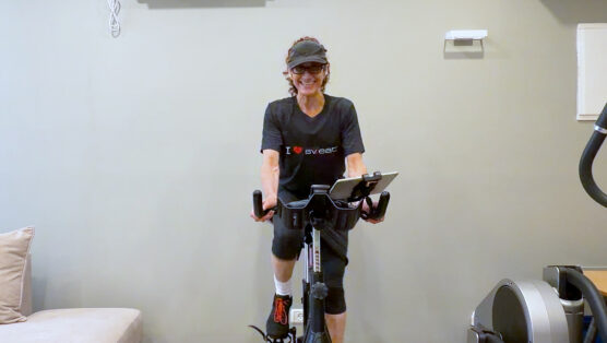 60-minute straight-up cycle class Tipping Point