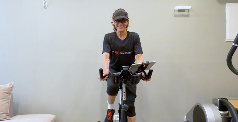 60-minute straight-up cycle class Tipping Point