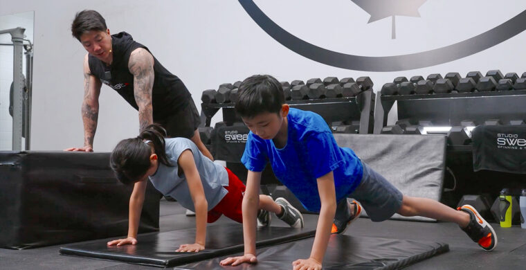 confidence-building workout First Place Kids Challenge