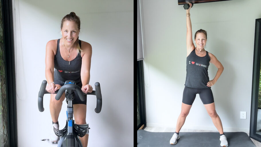 Pedal & Plank online cycle and core workout Pedal & Plank